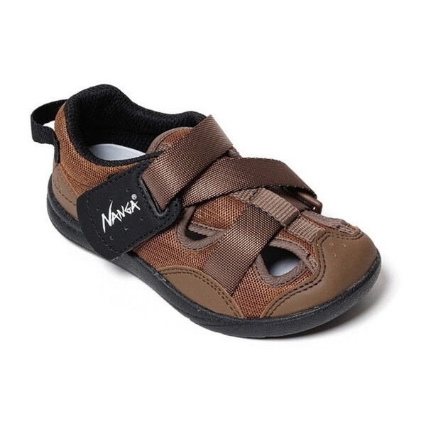 ナンガ ×IFME+キネティックウォーターサンダル BRN 17.0cm N2502-8T320Z N0004936 キッズサンダル