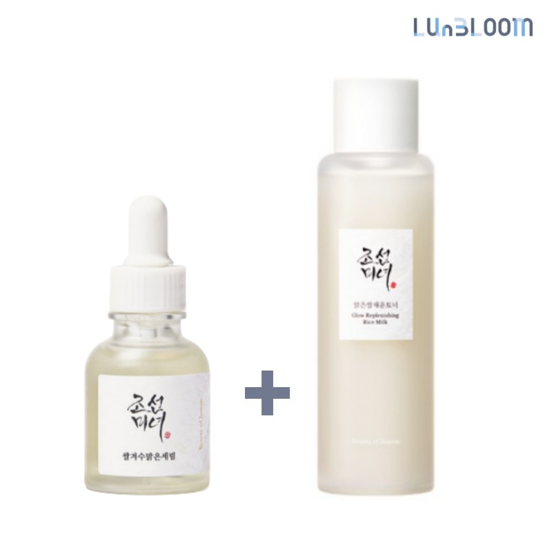 米ぬか水セラム30ml + 米ミルクトナー150ml