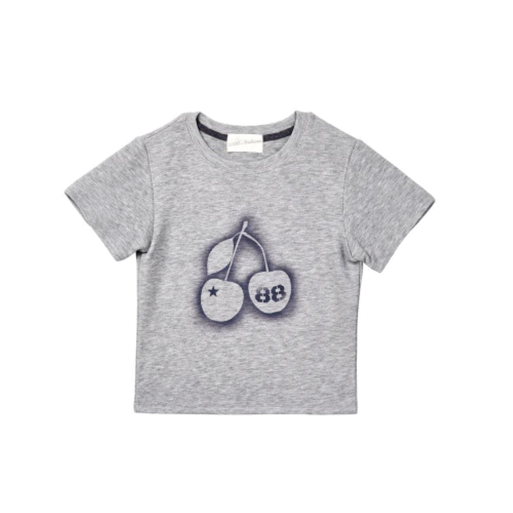 2000Archives CHERRY TOAST T SHIRTS GREY 2ATSSS2413GY