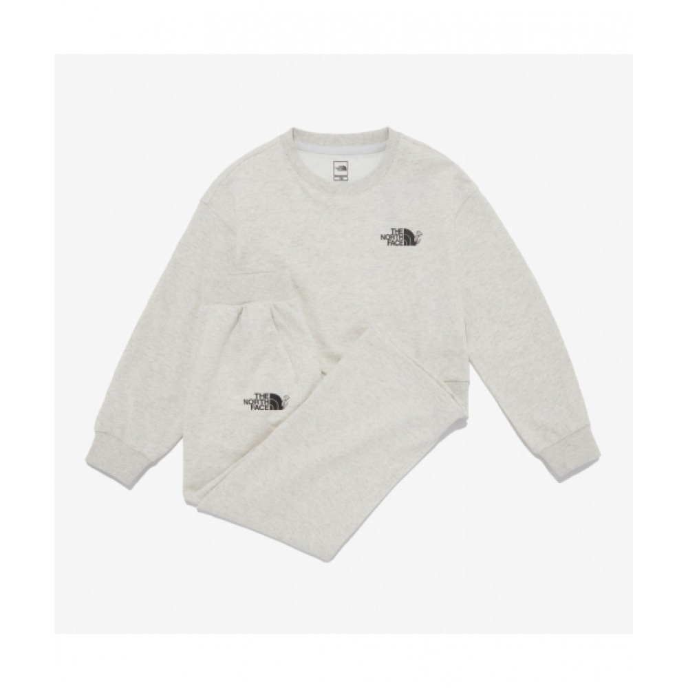 ザ・ノース・フェイスキッズガールズ&グルーヴセット NM5MR04S_OAT