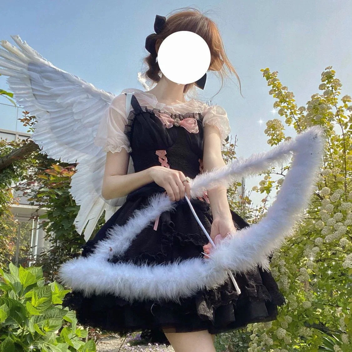 ロリータ洋服jskキャミソールワンピースゴシック禁断の恋コスプレ/ロリータ茶会/ロリータワンピース