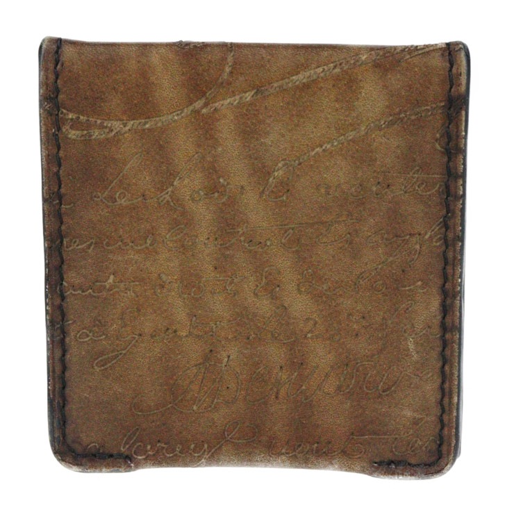 美品 Berluti ベルルッティ オリジン - コインケース ヴェネチアンレザー ブラウン 小銭入れ スクリット 【本物保証】