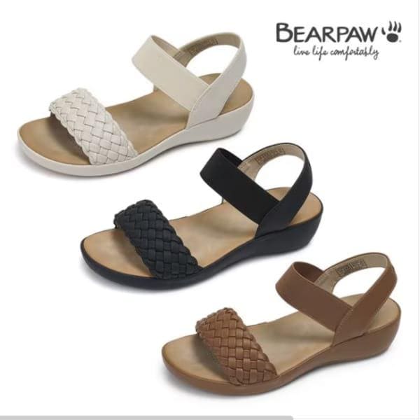 (BEARPAW) サンダル HILTON III (女性)3種 択1 K2783RB-W