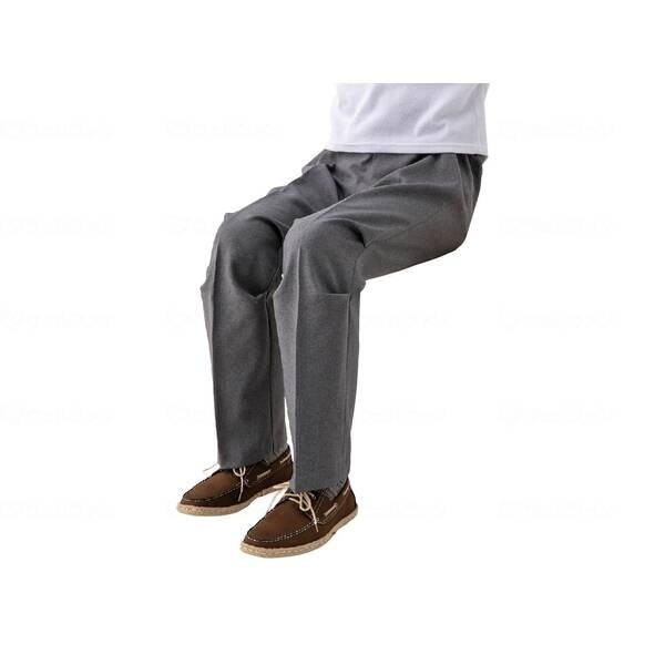 ケアファッション 座ビューティフォーパンツ 紳士 グレー L 820002-02 メーカー直送