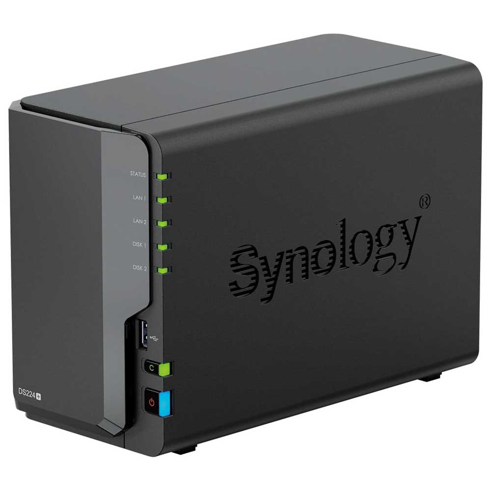 Synology（シノロジー） ビジネス向け 2ベイオールインワンNASキット DiskStation DS224+ DS224