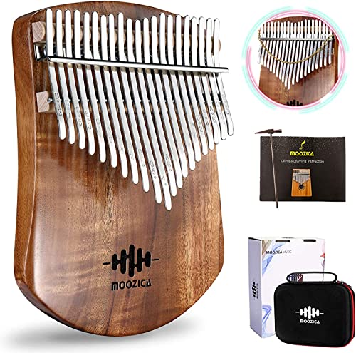 色：K21KS MOOZICA カリンバ 21キー C調 初心者向けかりんば アカシアコア木材 Ka