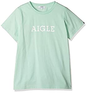 [エーグル] CUT&SEWN 吸水速乾 エーグル グラフィック ロゴTシャツ レディース ライトグリーン 日本 00L (日本サイズL相当)