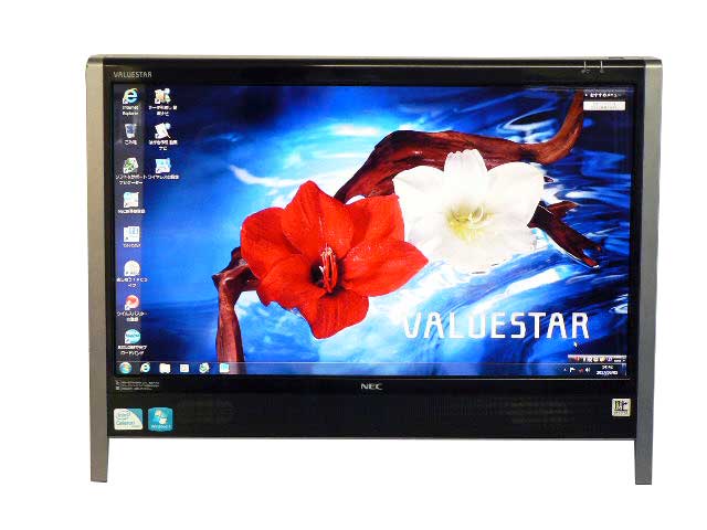 NEC デスクトップパソコン 中古パソコン VN370/B ブラック デスクトップ 一体型 本体 Windows7 Celeron DVD 地デジ 4GB/500GB 送料無料 中古