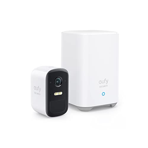 Anker Eufy Security eufyCam 2C 1-Cam Kit（屋外カメラ）Wi-Fi 2.4GHzのみ対応【ネットワークカメラ / ワイヤレス セキュリティカメラ /