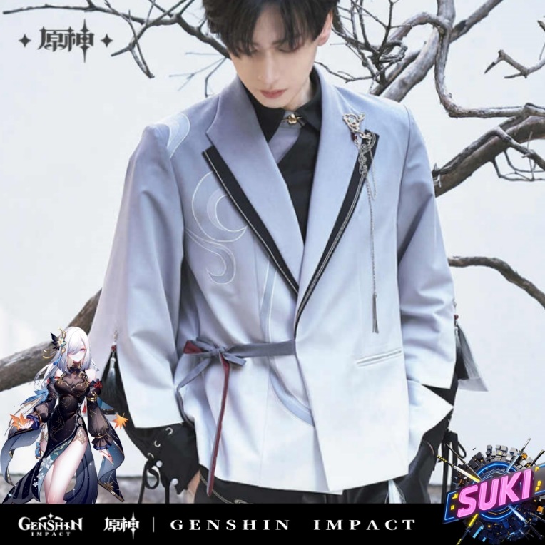「アウター」【プロ品質を極める!】原神 グッズ / 申鶴 インプレッションシリーズ / Genshin Impact Shenhe 申鹤 げんしん コスプレ 2