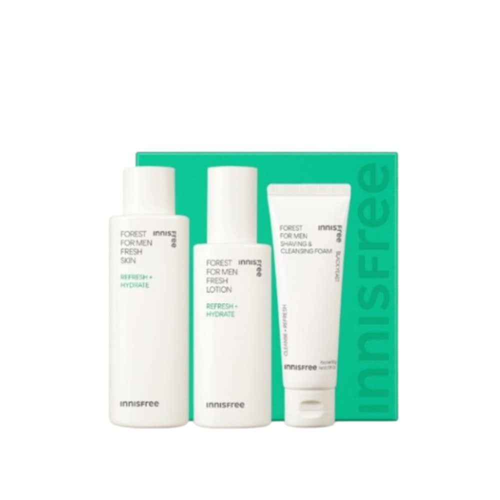 フォレスト フォーメン フレッシュ スキンケア スキン 180ml + ローション 140ml + シェービング アンド クレンジング 品 50g セット1セット