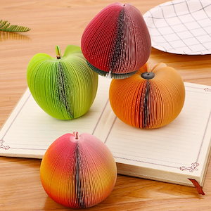 クリエイティブ文具野菜と果物のメモ帳diyメモストリップn倍メモホワイトカラーメモ用紙