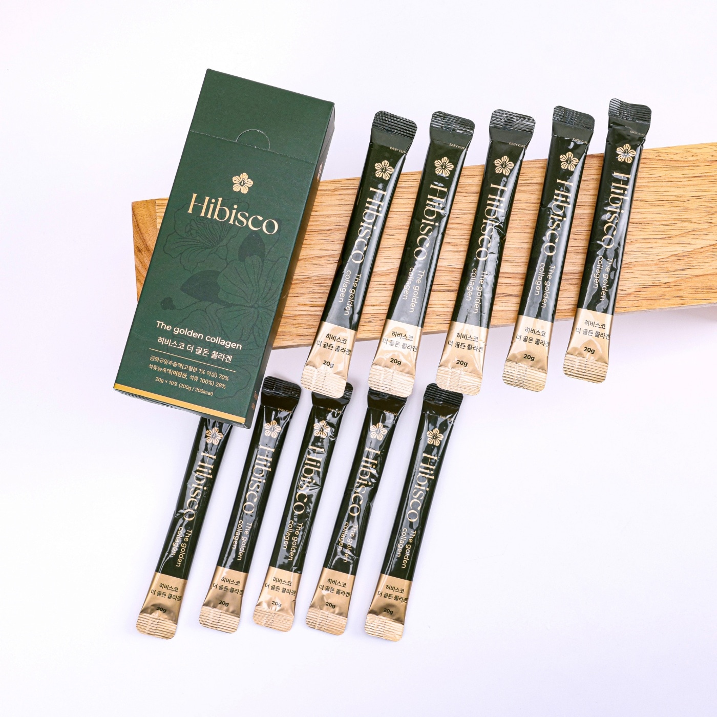 ヒビスコ ザ·ゴールデンコラーゲン ダイエットゼリースティック