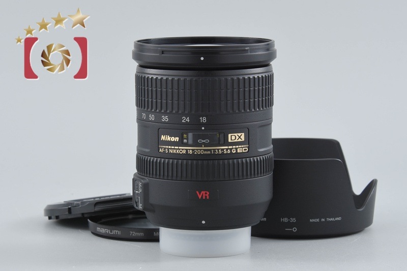 AF-S DX NIKKOR 18-200mm f/3.5-5.6 G ED VR