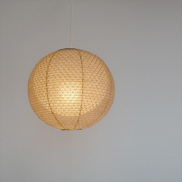 ペンダントランプ 和風モダン おしゃれ アジアン 球玉丸 照明器具 明かり 和室 和紙 日本製 シーリングライト 1灯 二重提灯 小梅茶in小梅白 LED対応