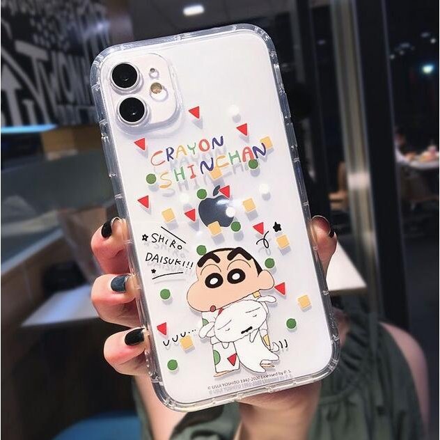 クレヨンしんちゃん Iphone ケース 公式の店舗 クリア アニメ キ おしゃれ グッズ 可愛い