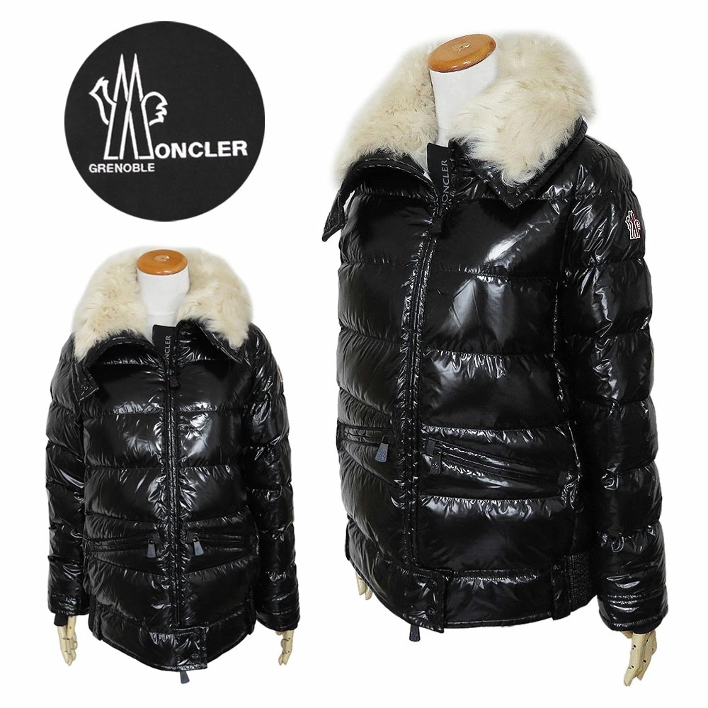 ダウンジャケット レディース ARABBA 1A00044 539FT 999 ダウンコート アウター スキーウェア ファー付き ブラック 黒