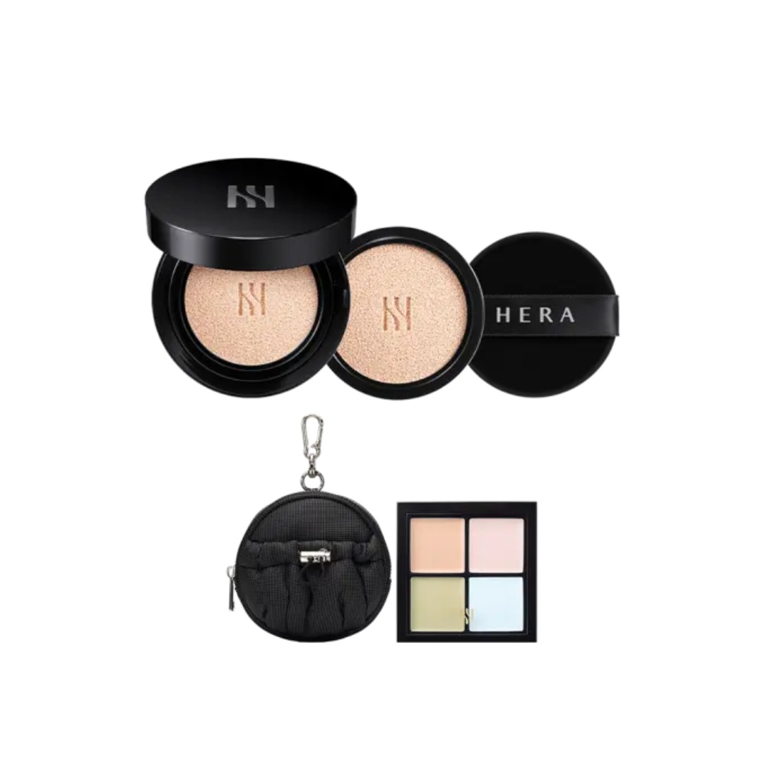 NEW ブラック クッション ファンデーション SPF34/PA++ 本体15g＋レフィル15g