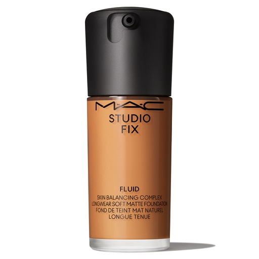 スタジオフィックスフルイドスキンバランスコンプレックスロングウェアソフトマットファンデーションSPF25 PA++ 30ml NC40 1個 ディープカラー ナチュラル仕上げ