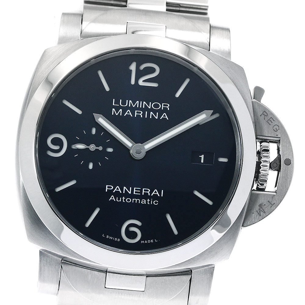 パネライ PANERAI PAM01316 ルミノール マリーナ スペッキオ ブルー 44MM スモールセコンド 自動巻き メンズ 良品 箱・保証書付き_878218【中古】