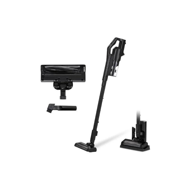 【即納】【置くだけ充電スタンド付き】 アイリスオーヤマ(IRIS OHYAMA) 掃除機 コードレス スティッククリーナー サイクロン 人気 SCD-184P-B ブラック