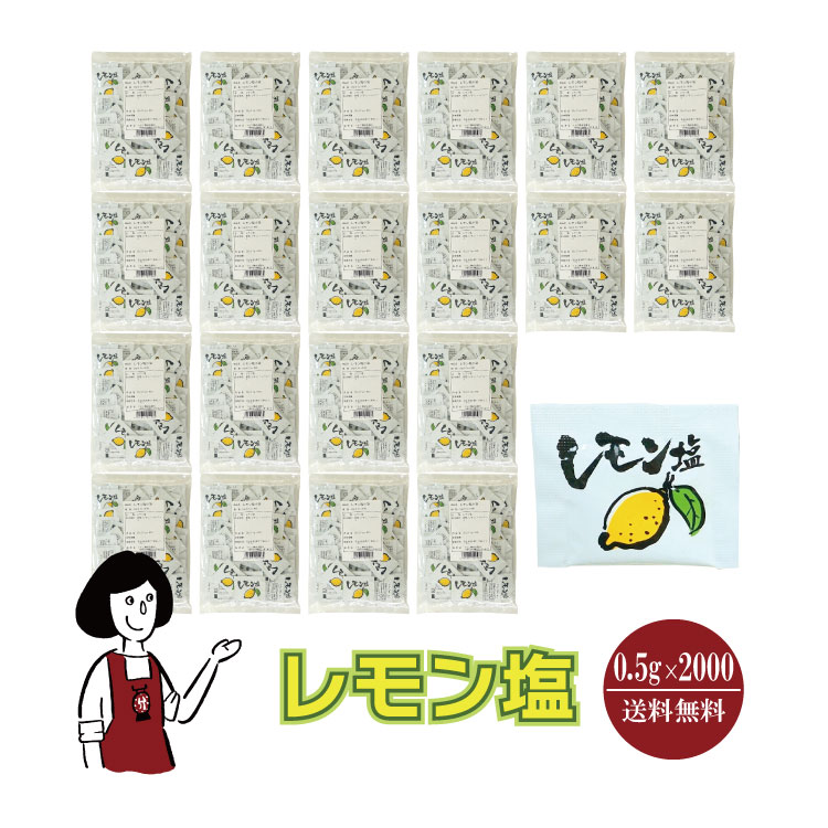 マルニ レモン塩　0.5gｘ2000袋