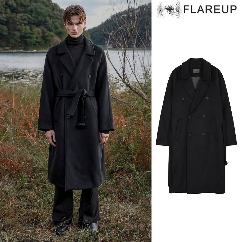 FLAREUP【FLAREUP】raglan robe double long coat