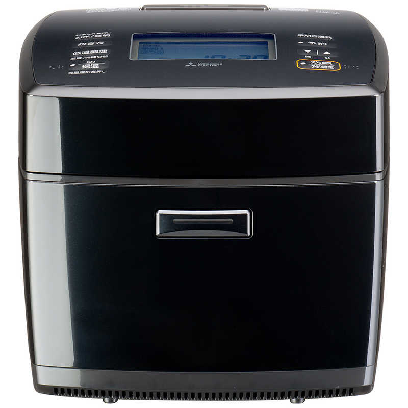 三菱　MITSUBISHI　炊飯器 5.5合 炭炊釜 IH 備長炭 5層厚釜 黒曜　NJ-VP10H-B