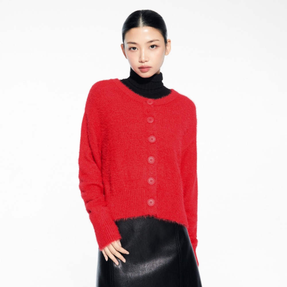 MIXXO ウイングサイドスリットカーディガン_Miwckec18T