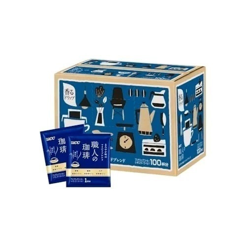 UCC 職人の珈琲 ドリップコーヒー まろやか味のマイルドブレンド 100杯