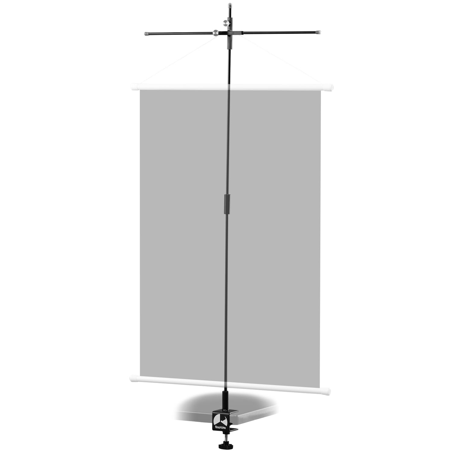 タペストリーハンガー BTS-1300-BK「推し活デスク」を構築できるタペストリー用スタンド 高さ調節 クランプ式