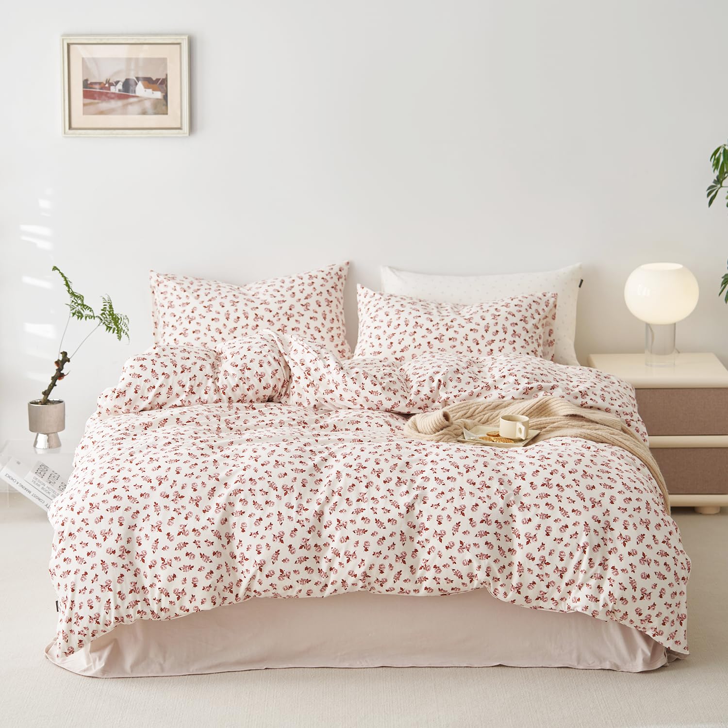 布団カバー 3点セット 100％コットンニット生地 オールシーズン 通気性吸湿性毛羽だちにくい Tシャツのような肌触り 防臭 抗菌防ダニ 高級で贅沢なホテルスタイル 掛け布団カバー枕カバー2枚