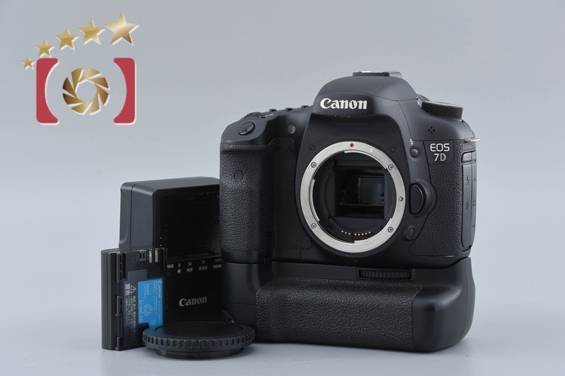 EOS 7D + BG-E7 バッテリーグリップ