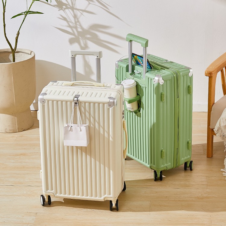 スーツケース キャリーバッグ 女性用 ジッパー 20インチ 機内持ち込み可 パスワード 旅行ケース インチ 学生 高級感 レザーケース 男性用