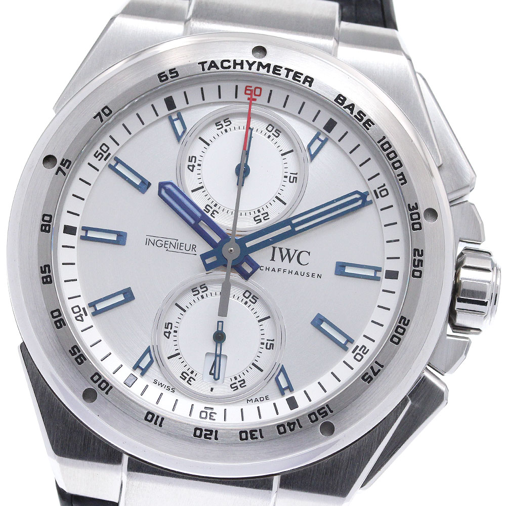 IWC IWC SCHAFFHAUSEN IW378509 インヂュニア クロノグラフレーサー 自動巻き メンズ _826644【中古】