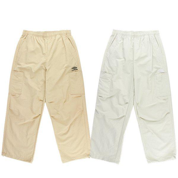 ワイドフィット2WAY裾ストリングパラシュートパンツ UQ123CPT23