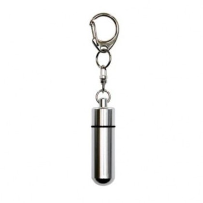 ペット供養 遺骨カプセル 大 キーホルダー シルバー H5.1cm 20入 060362