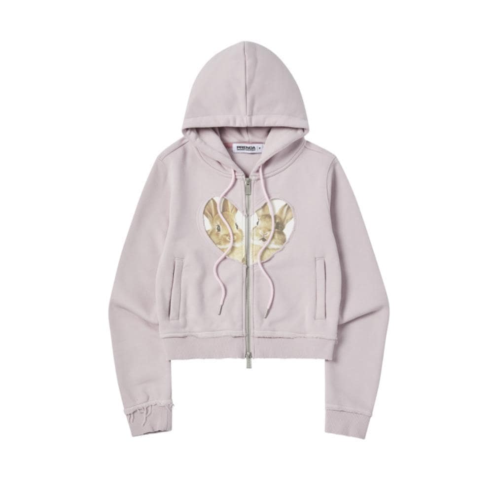 PRENDA BABY RABBIT HOOD ZIPUP LIGHT PINK PRTVSSHZ07WP1 7,778円