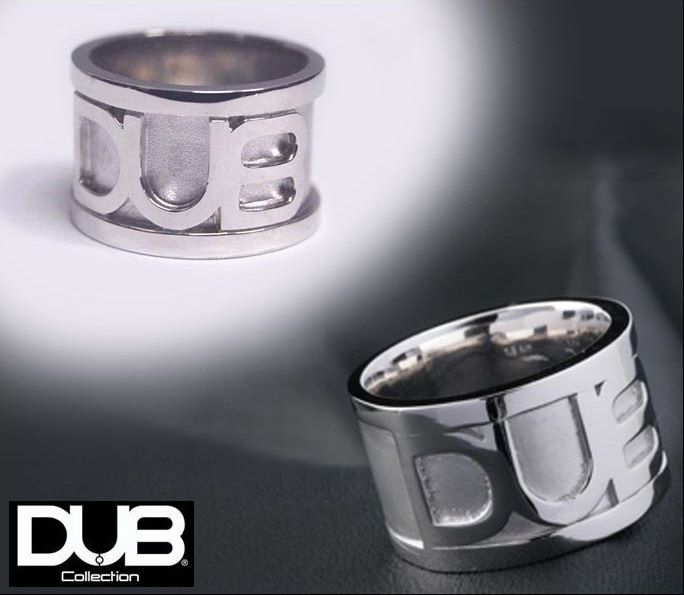 再入荷なし　即納 DUB ジュエリー リング 15-1 ロゴ シルバー メンズ レディース ダブジュエリー アクセサリー RING ダブコレクション 指輪 Safiri サファリ Sweet スイート