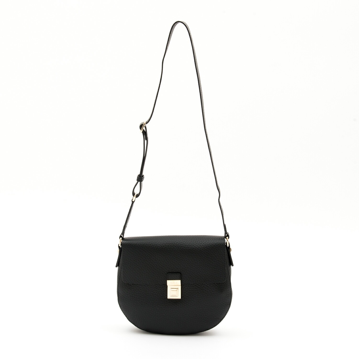 FURLA グレン レザー NERO 黒 ブラック GLENN Shoulder bag ポシェット 斜め掛け ショルダーバッグ レディース ハイブランド 19,110円