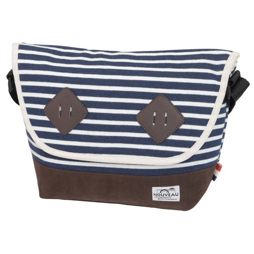 ヌーボーモニカーM ボーダーネイビー