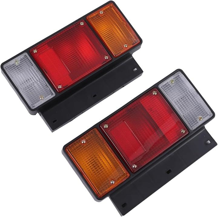 互換品いすゞ エルフ 24V 3連 テールランプ ブレーキランプ ライト 左右セット NEWエルフ PMエルフ 07 バックブザー 対応 純正タイプ トラック 修理 補修 汎用品 カスタム