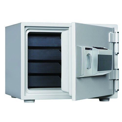 ダイヤセーフ 耐火金庫 DH30-4 プッシュボタンタイプ キーレス 30分耐火 A4用紙収納可能 （玄関先渡し）