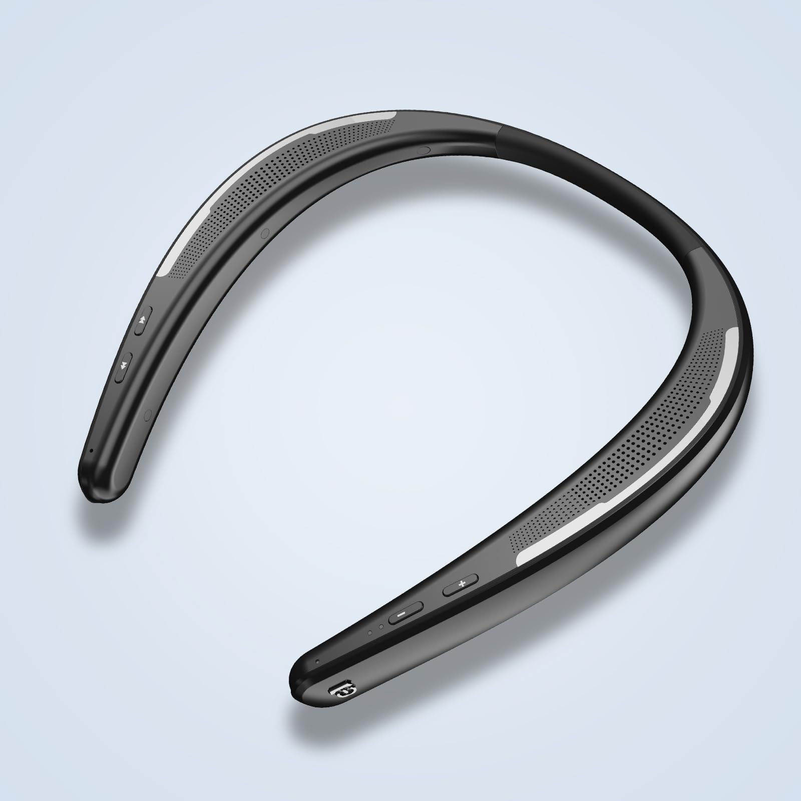 【88ｇ軽量設計】iitrust ネックスピーカー Bluetooth 首掛けスピーカー テレビスピーカー 首掛け 肩掛け Bluetooth 5.0 ワイヤレス テレビ用/マイク付き/スポーツ用 Z