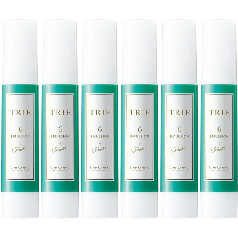ルベル LEBEL トリエ エマルジョン 6 50ml ヘアスタイリング ヘアクリーム トリートメント効果 6個セット