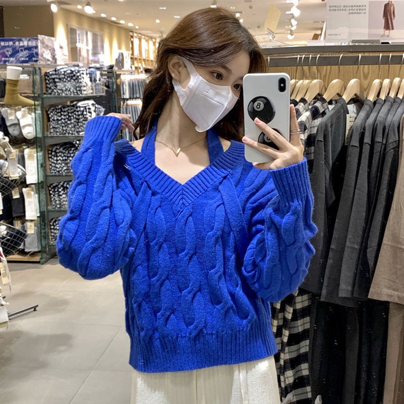 Qoo10] 韓国ファッション 長袖 セーター ニット : レディース服