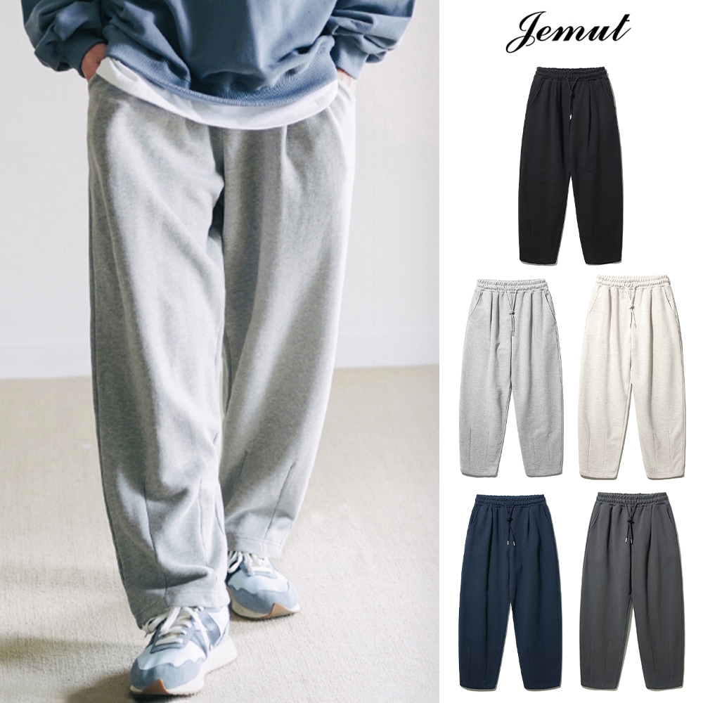 [JEMUT] Huges Wide Balloon Sweatpants