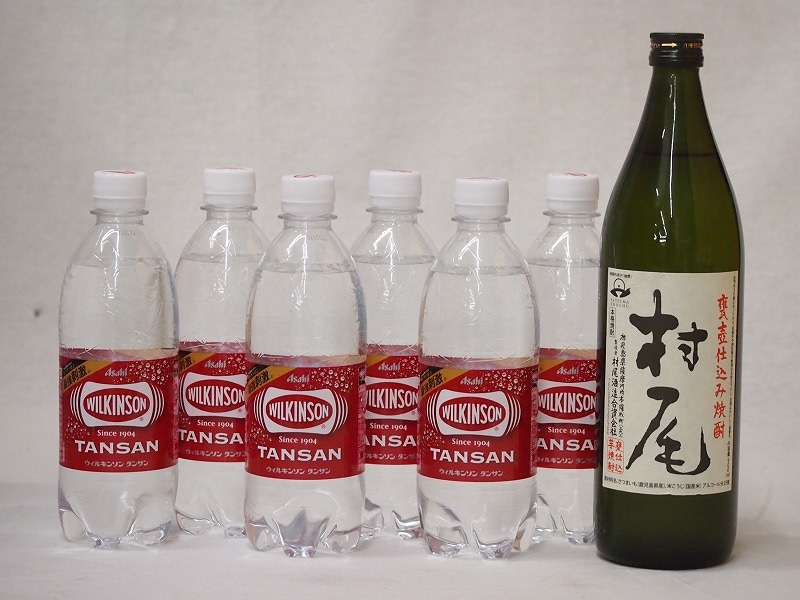 家のみ本格酎ハイ7本セット(ウイルキンソンタンサン 炭酸水ペット 芋焼酎 村尾(鹿児島県)) 500