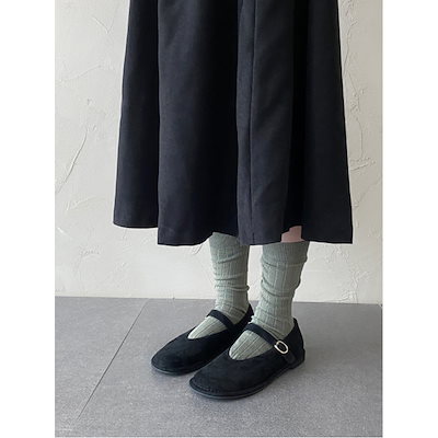 ODR マーガレットメリージェーンフラットシューズ_ブラック 1cm ODRD24035 28,294円