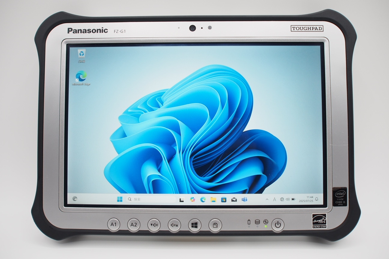 タフパッド FZ-G1 TOUGHPAD FZ-G1L3021BJ ワイヤレスWANモデル GPS(Core i5-5300U/RAM4GB/SSD128GB/Win11Pro64)【中古良品】